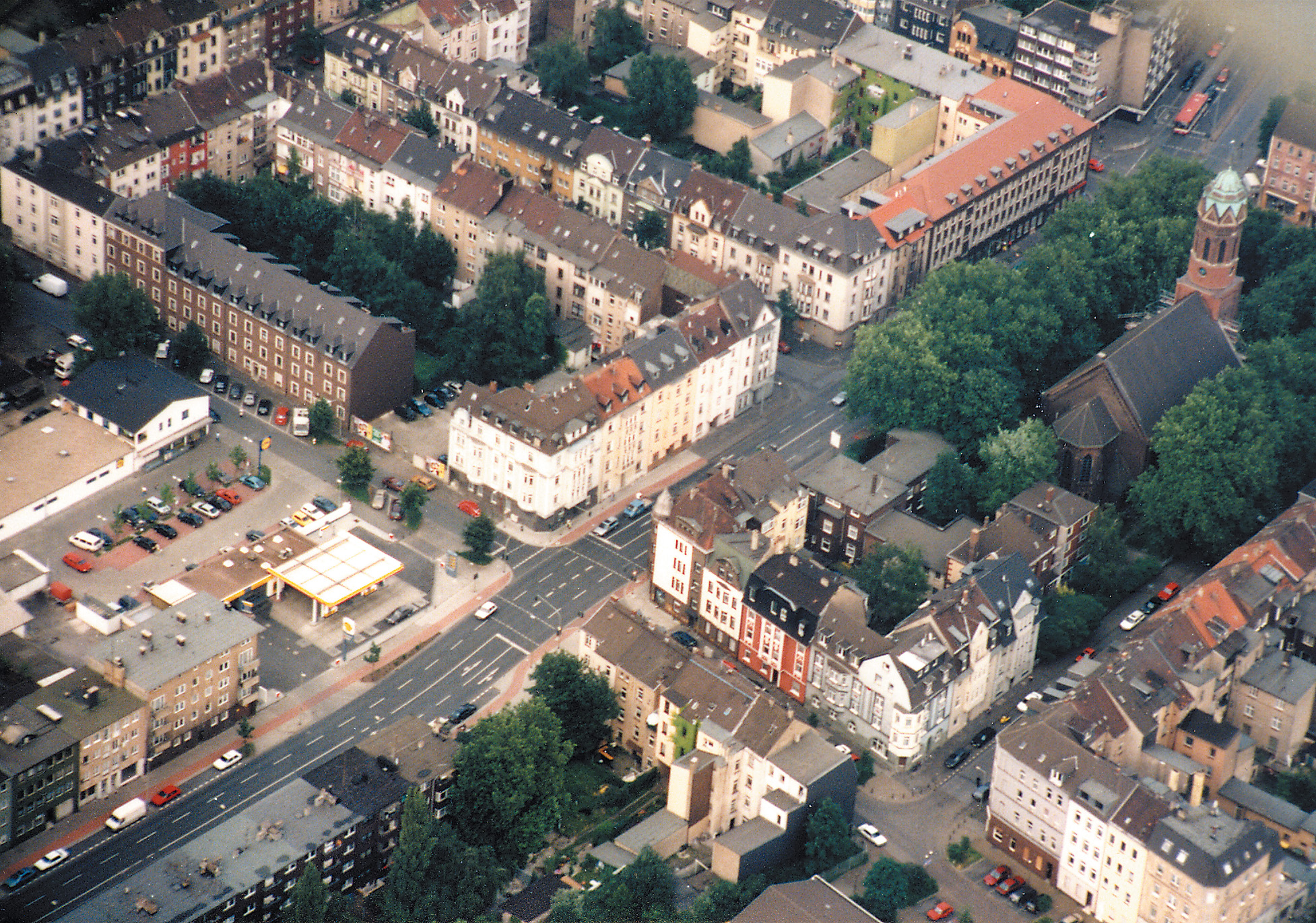 Luftaufnahme Quartier Hochfeld